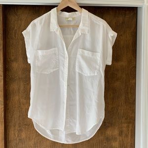 Cloth & Stone white blouse